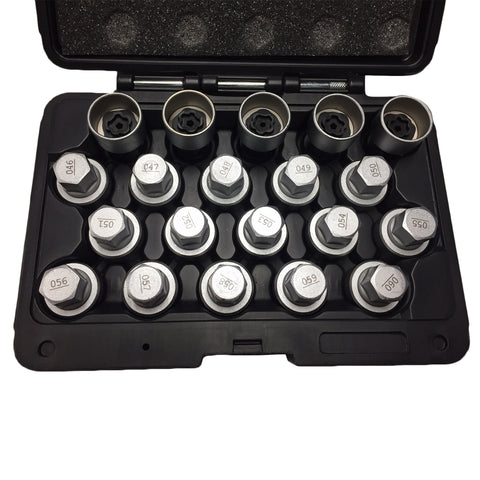 BMW Wheel Lock Screw Socket Set (20 Pieces)