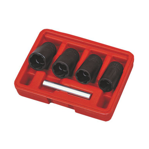 Deep Twist Socket Set 1/2" Dr. 17, 19, 21, 22mm